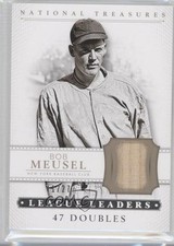 2014 Panini National Treasures League Leaders 11/27 Bob Meusel #4 g6w