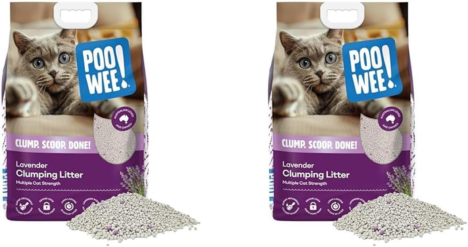 Cat Litter Lavender Bundle 22.5Kg (7.5Kg + 15Kg) - Long Lasting Clumping and Sco — image 8