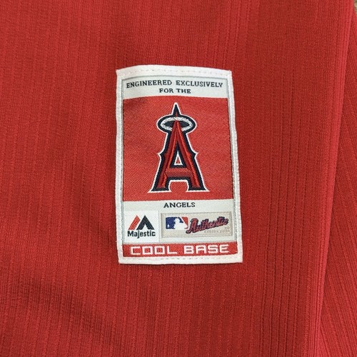 Majestic Los Angeles Anaheim Angels #0 Team Issued Practice Jersey Men’s Sz 46 - Picture 3 of 6