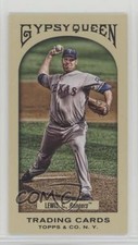 2011 Topps Gypsy Queen Mini Red Gypsy Queen Back Colby Lewis #285 0ws