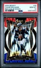 2024 Panini Select Caleb Williams Red Blue Shock #25 RC PSA 10