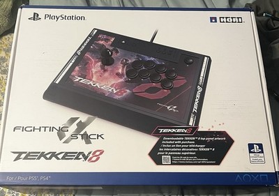 HORI Fighting Stick Alpha TEKKEN 8 Wired USB Arcade Stick for PS4, PS5, and PC