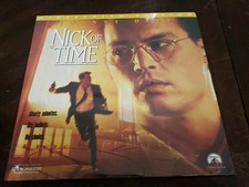 Brand New Sealed LaserDisc Nick of Time 1995 LV 33041-WS Johnny Depp Walken W13