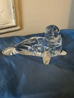VTG Collectable WATERFORD CRYSTAL 7.75” SEAL Figurine/Paperweight