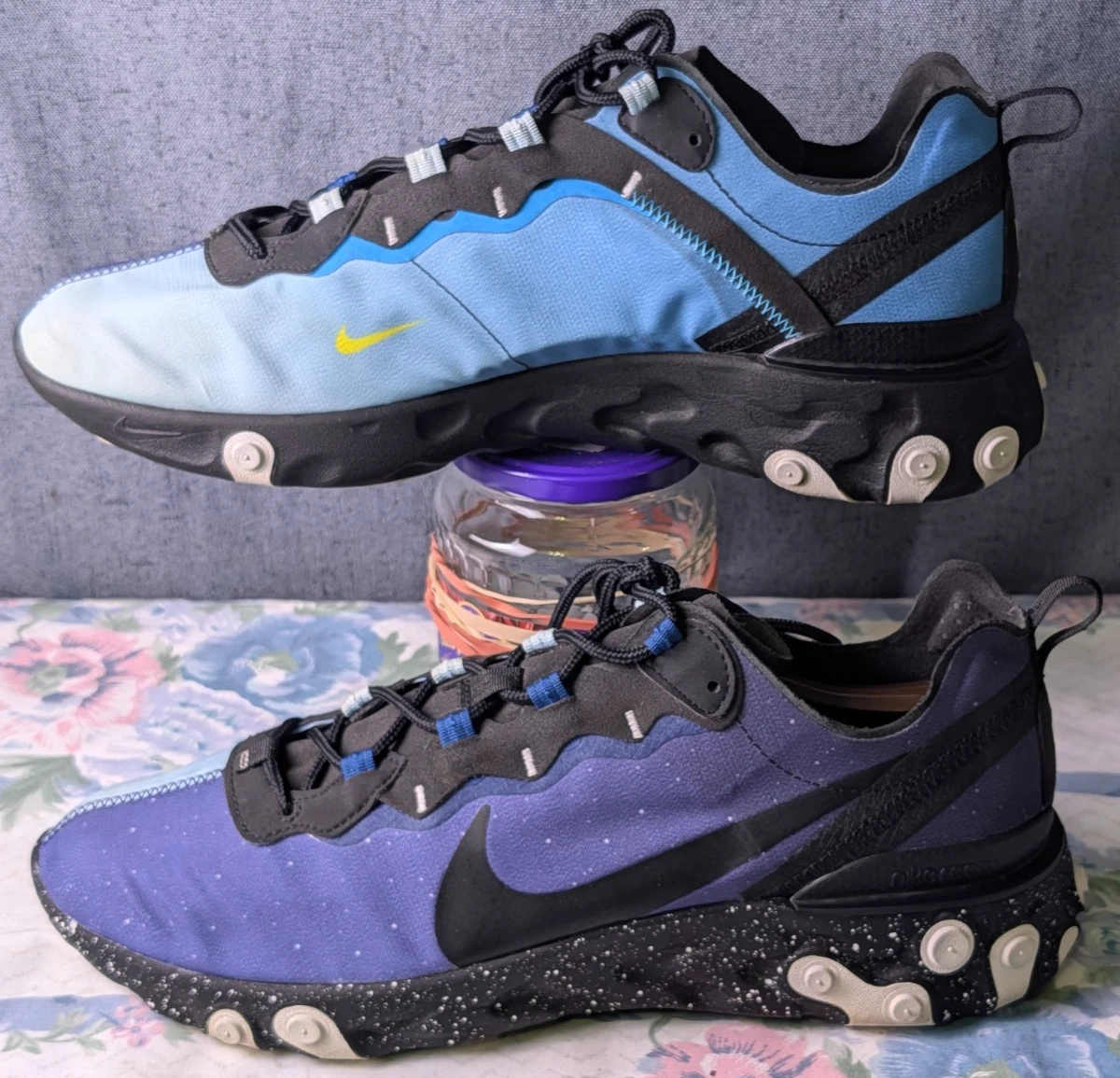 Nike React Element 55 Coastal Blue for Sale | Authenticity
