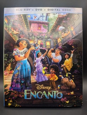 Encanto Brand New Slipcover (Blu-ray & DVD, 2021, Disney) 