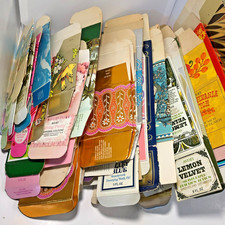 Avon Cajas VACÍAS (37) Perfume Vintage Original Años 50 60 70 Artesanía Collage Arte