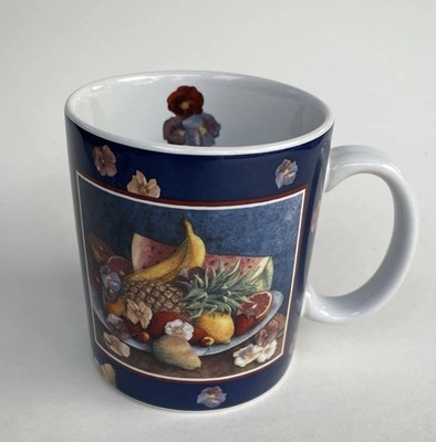 Lang & Wise Collector Mug 1997 Tropical Island Anna Krajewski RARE Excellent 4''
