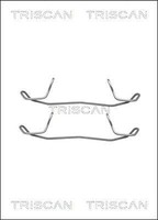 Triscan ZubehöRsatz, Scheibenbremsbelag Hinterachse, Vorderachse U.A. FüR Audi
