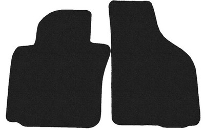 Front Autoteppiche Velour für VW Scirocco 2008-2017, Anthrazit x14 Rand