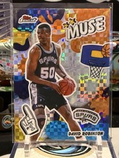 2025-26 Topps Finest David Robinson Muse X-FRACTOR ERROR RAPTORS LOGO ON BACK TZ