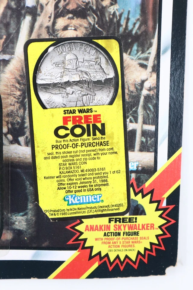 Paploo 79 Back Star Wars ROTJ 1984 Kenner Figure NEW SEALED - Image 3 of 4