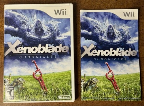 Xenoblade Chronicles (Nintendo Wii, 2012) Complete CIB W/manual Tested