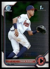 Fran Alduey 2022 Bowman Chrome Prospect Cleveland Guardians #BCP-39