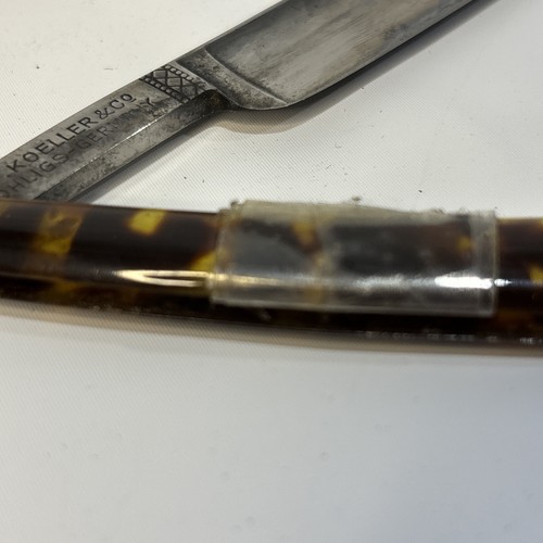 F. KOELLER & CO. Sta-Sharp Straight Razor Silver Steel Made in Germany (read) - Picture 10 of 10