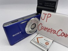 Excellent SONY Cyber Shot DSC-W530 blue Digital Camera Japanese only 3789