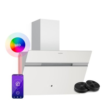 Klarstein Alina Dunstabzugshaube 60 cm Smart LED Touch EEK A 600 m³/h Leise  