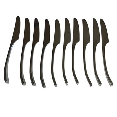 Zwilling JA Henckels Bellasera Stainless Dinner Knife Set of 10 Mirror Finish