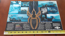 1978 Chevrolet Monza Spyder Original 2 Page Ad