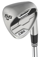 Left Hand Cleveland CBX ZipCore Satin 56 Sand Wedge 56-12 DG 115 Spinner VG