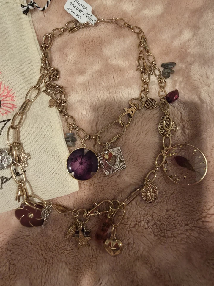 Collar Free People Maximilian tono dorado Foto 3 de 4