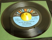 BILLY LEONARD TELL ME DO YOU LOVE ME (FAIRMOUNT) RARE UPTEMPO NORTHERN SOUL ORIG