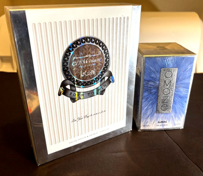 (2)  AMAZE & EL WISAM By Ajmal & Rasasi ,3.3oz.EDP.NIB & FACTORY SEALED