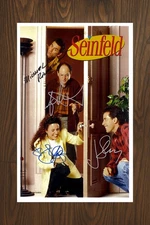 SEINFELD Signed Movie Poster 11x17 with COA - Authentic Memorabilia