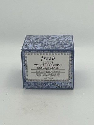 Fresh Lotus Youth Preserve Rescue Mask - 1oz/30ml - Brand New Sealed