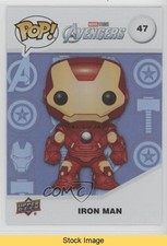 2023 Upper Deck Funko Pop Marvel Infinity Saga Patina Iron Man #47 READ 0kr0
