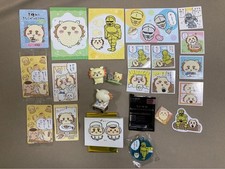 Chiikawa Restaurant Sticker Set 11pcs Card 8pcs Keychain Figure 3pcs