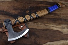 Custom hand Made carbon steel Blade Tomahawk/ Viking / Hatchet Axe W/L/S HB-569