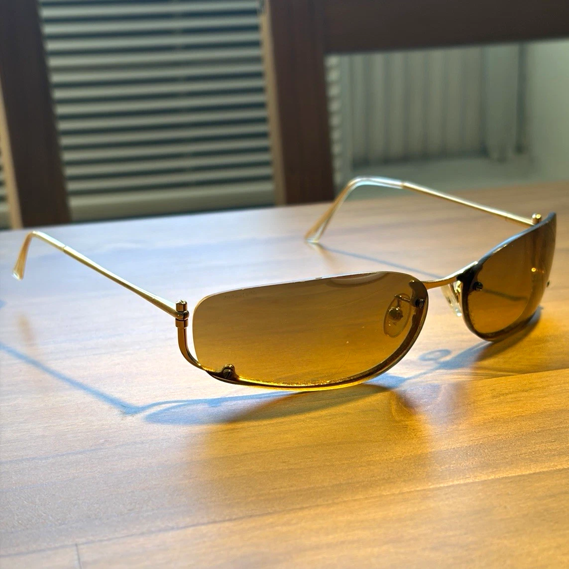 PRADA Gold Sunglasses for Men for sale | eBay