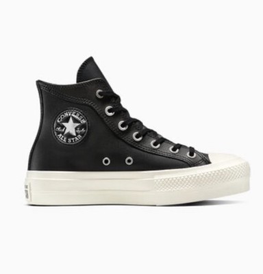 Converse Chuck Taylor All Star Lift Hi Platform Western Glam Sneakers Woman 7.5