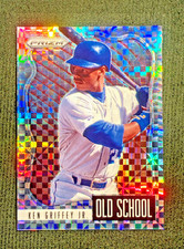 Ken Griffey Jr 2021 Panini Prizm #OS-2 Old School Checkered Prizm /75 - Mariners