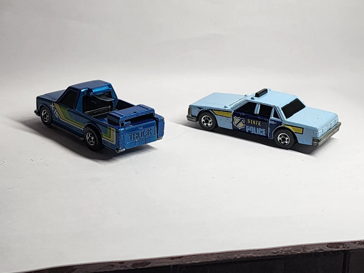 Hot Wheels Blue 1983 Vehicle Year Vintage Manufacture Diecast Cars