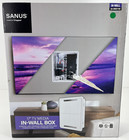 Sanus - TV Media in-Wall Box - 17" - White