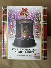 Star Projector Night Light 360  LED Lamp 3 Light Modes Kids Room Office Gift New