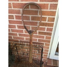 Antique Tennis Racket Wright Ditson Championship Boston Massachusetts 1905