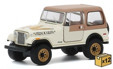 Greenlight 30175-CASE 1/64 Scale 1979 Jeep Cj-7 Golden Eagle Dixie