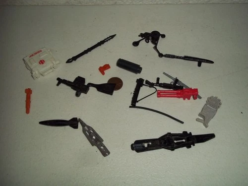 VINTAGE GI JOE TMNT STAR WARS PART ACCESSORY WEAPON LOT