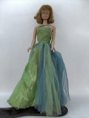 Vintage 1960s Midge Redhead Straight Leg Doll w/ Freckles Flawed Head Leg
