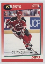 1991-92 Score Canadian Ken Daneyko #46 0a4