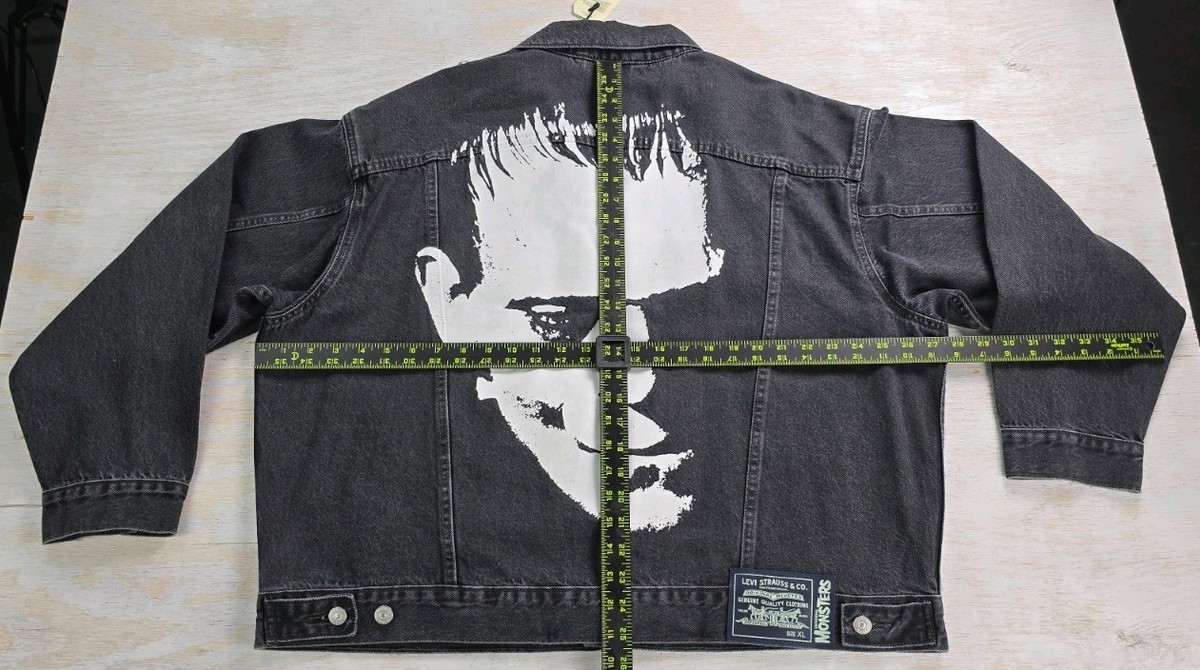 Levi's Frankenstein Denim Jacket Universal Monsters Men's Size XL