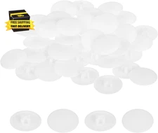 160PCS Screw Cap Covers, 17Mm Waterproof Plastic Screw Decorative Caps for Phill