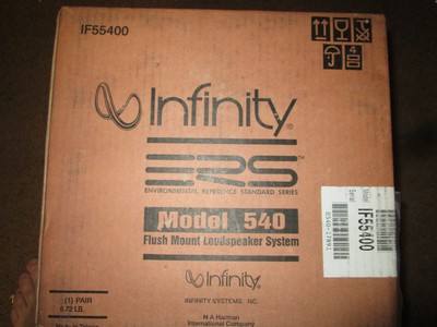 8 By 8 Flush Mount Infinity Ers 540 Wall Ceiling Loud Speaker