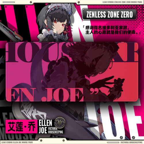 Alfombrilla de ratón Ellen Joe Zenless Zone Zero Cosplay teclado alfombrilla decoración anime - Imagen 6 de 33