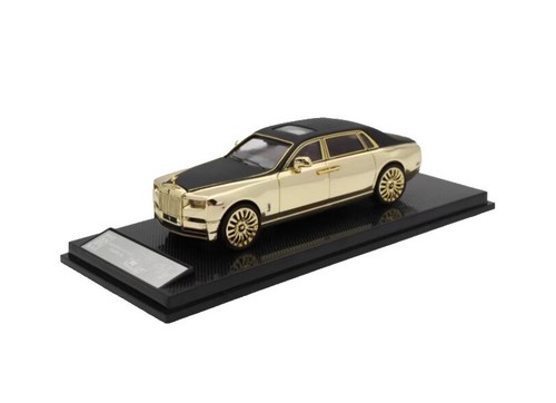 Rolls-Royce Fabulous hood Ornament Mascot Gold Metal Model+Badge