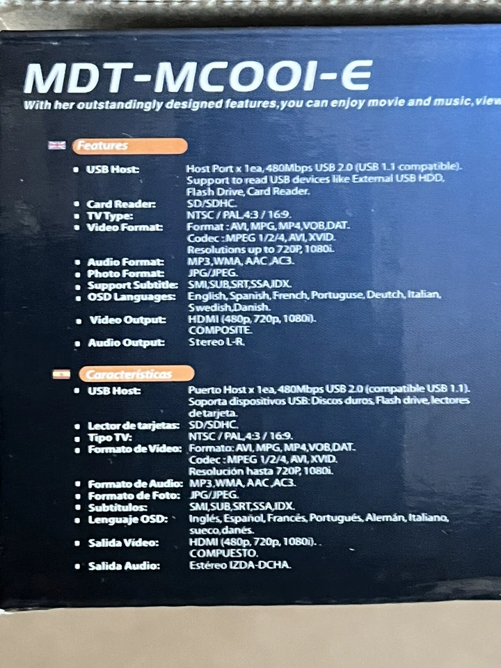 Midte MDT-MC001-E Mini HDMI Media Player - Image 2 of 4