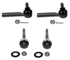 Moog 2 Inner & 2 Outer Steering Tie Rod Ends Kit For Toyota 4Runner Lexus GX470
